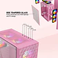 Gabinete Fantech CG83 Aero Sakura, ATX, Panel Vidrio, 4 fans - thumbnail 5