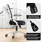 Silla Ejecutiva de Oficina Ergonómica, giratoria, Blanca - thumbnail 7