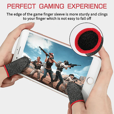 Dedales Gamer Para Celular / Tablet - Fibra De Carbón