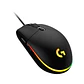 Mouse Logitech G203 RGB Lightsync, 6 botones, 8000DPI, Negro - thumbnail 1