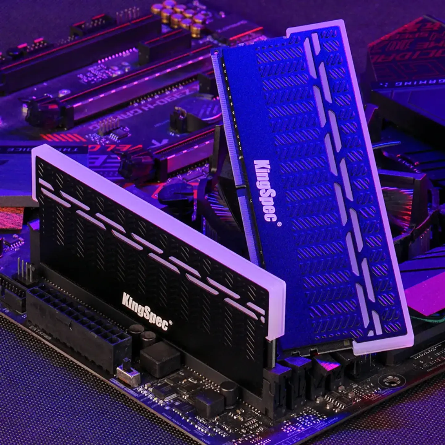 Memoria RAM KingSpec DDR4 16GB 3200mhz RGB para PC 8