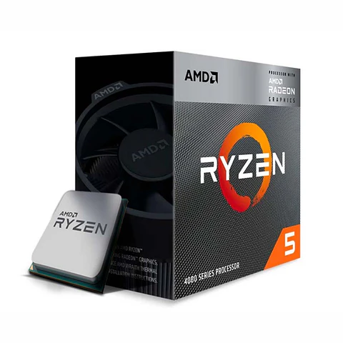 Procesador AMD Ryzen 5 4600G (AM4, 6 Cores, 12 Hilos, 3.7/4.2GHz, 8MB de Caché)