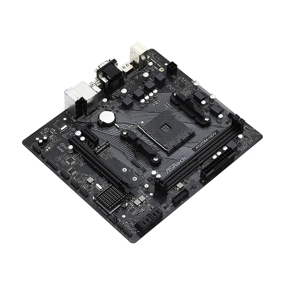 Placa Madre ASRock A520M-HDV, AM4, DDR4, M.2, MicroATX 4