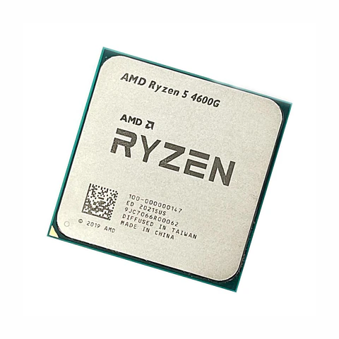 Procesador AMD Ryzen 5 4600G (AM4, 6 Cores, 12 Hilos, 3.7/4.2GHz, 8MB de Caché)