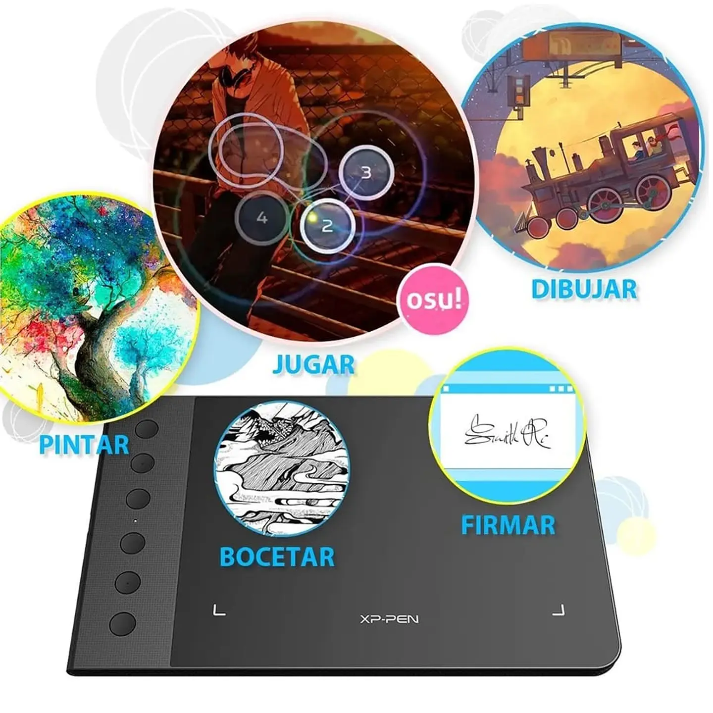 Tableta Gráfica Digitalizadora XP-Pen G640S - (Android, Windows,Mac) 8