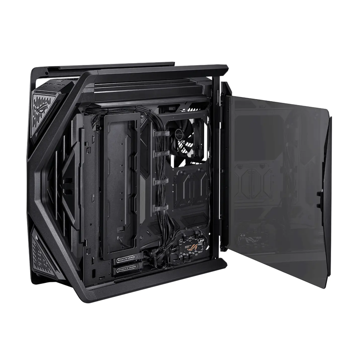 Gabinete Asus ROG Hyperion GR701 EATX, Hasta 420mm, AuraSync 11