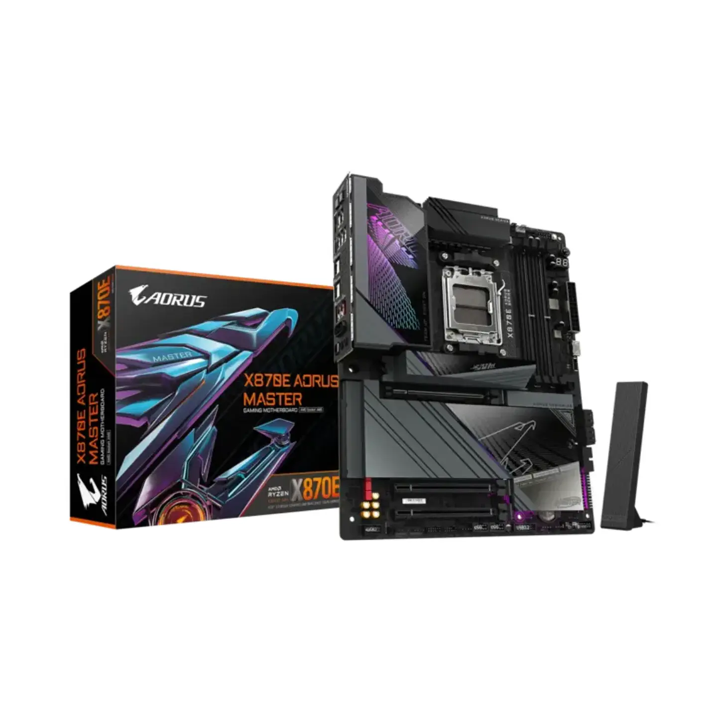 Placa Madre Aorus X870E Master AM5 DDR5 M.2 PciE-5 ATX 1