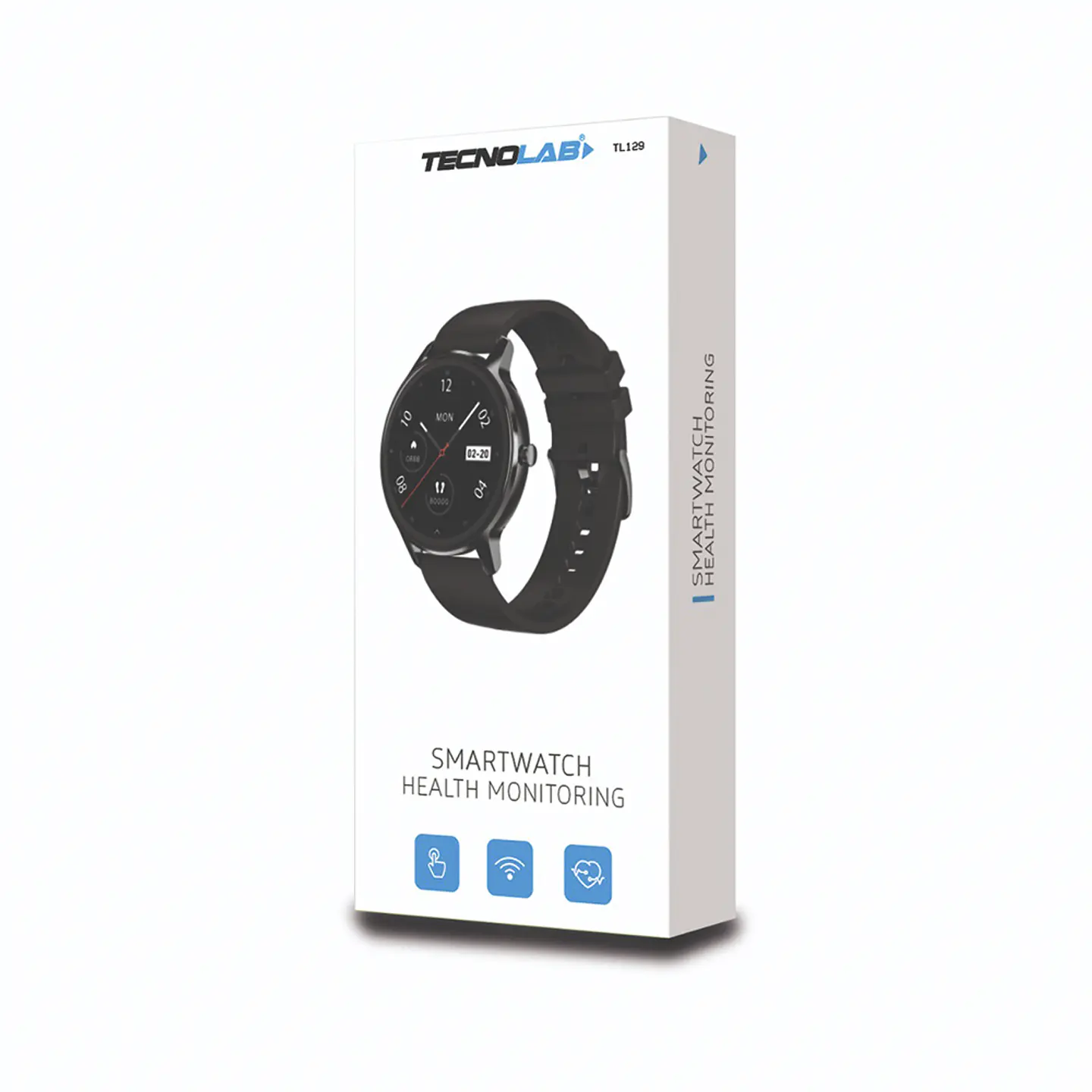 SmartWatch Tecnolab TL129 (42mm, BT, WaterProof, Health Monitoring) 4
