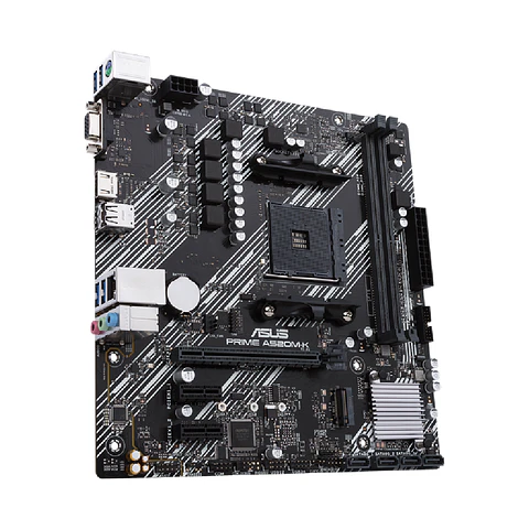 Placa Madre Asus PRIME A520M-K/CSM AM4 DDR4, mATX Dual Chanel