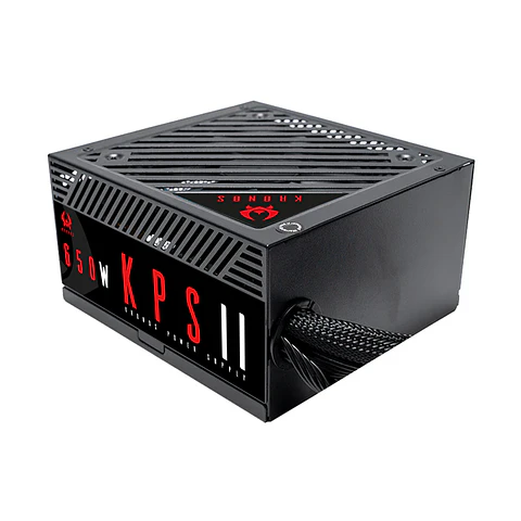 Fuente de poder ATX Kronos 650w, Certificada 80 Plus bronze