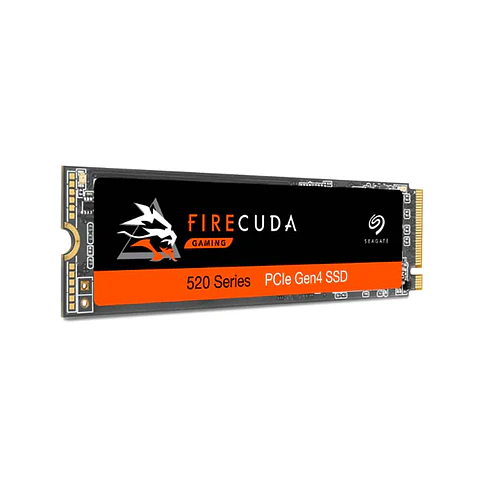 Disco Sólido Seagate Firecuda Gaming 520 - 1TB (NVMe, Gen4, 5000/4400MB/s, ZP1000GM3A002)