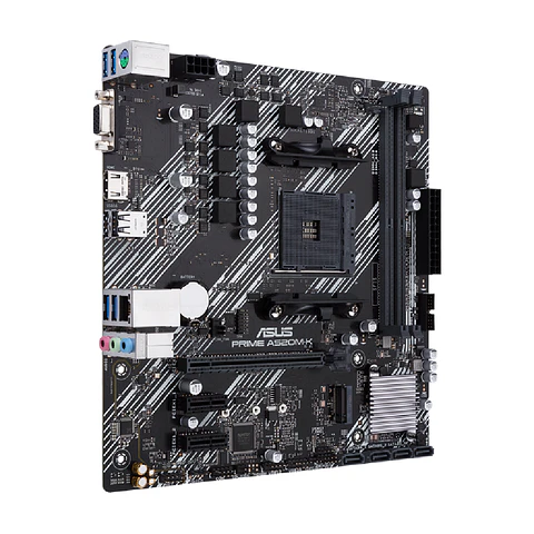 Placa Madre Asus PRIME A520M-K/CSM AM4 DDR4, mATX Dual Chanel