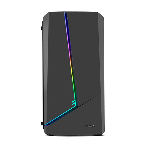 Gabinete Gamer Infinity Alpha RGB (mATX, Vidrio Templado, Fan 120mm x1)