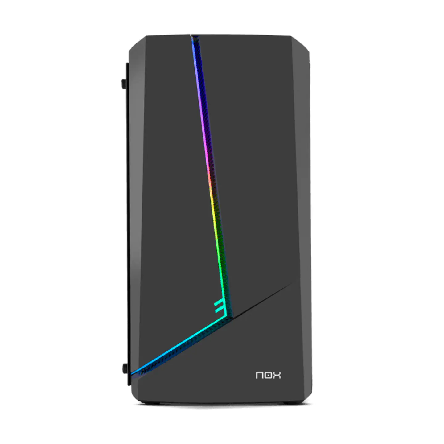 Gabinete Gamer Infinity Alpha RGB (mATX, Vidrio Templado, Fan 120mm x1) 2