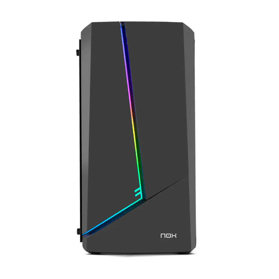 Gabinete Gamer Infinity Alpha RGB (mATX, Vidrio Templado, Fan 120mm x1) 2