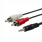 Cable Audio Plus 3.5mm Plug A Rca 1.5m (cable 2X1) - thumbnail 2