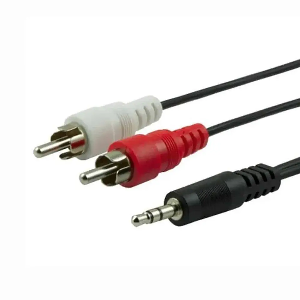 Cable Audio Plus 3.5mm Plug A Rca 1.5m (cable 2X1) 2