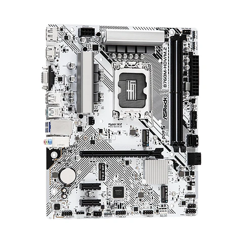 Placa Madre ASRock B760M-H/M.2 LGA1700, DDR5, PCIe 4.0, mATX