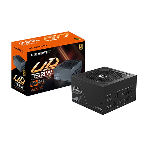 Fuente de Poder Gigabyte 750W UD750GM PG5, 80+ Gold, Modular