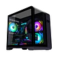Gabinete Kronos Wentian RGB MATX, Vidrio Templado, USB 3.0 - Miniatura 1