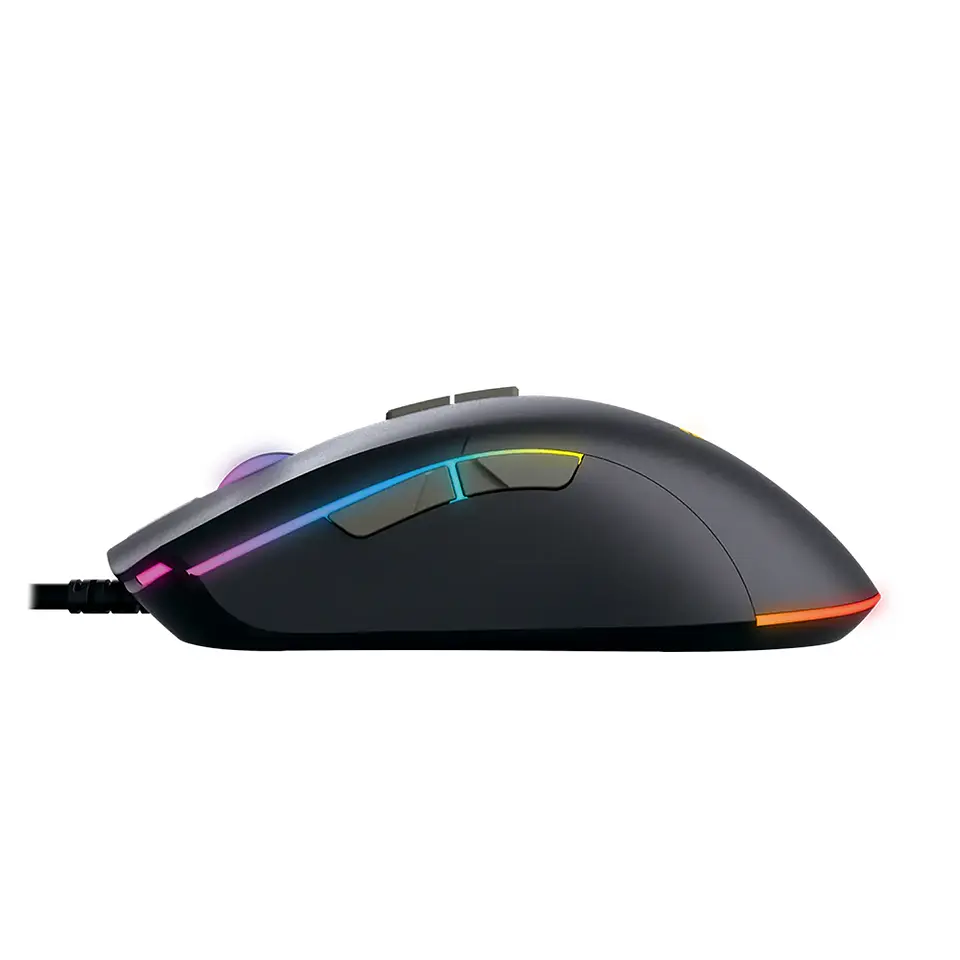 Mouse Gamer Fantech Blake X17 Black, 10.000 dpi, 7 botones 2