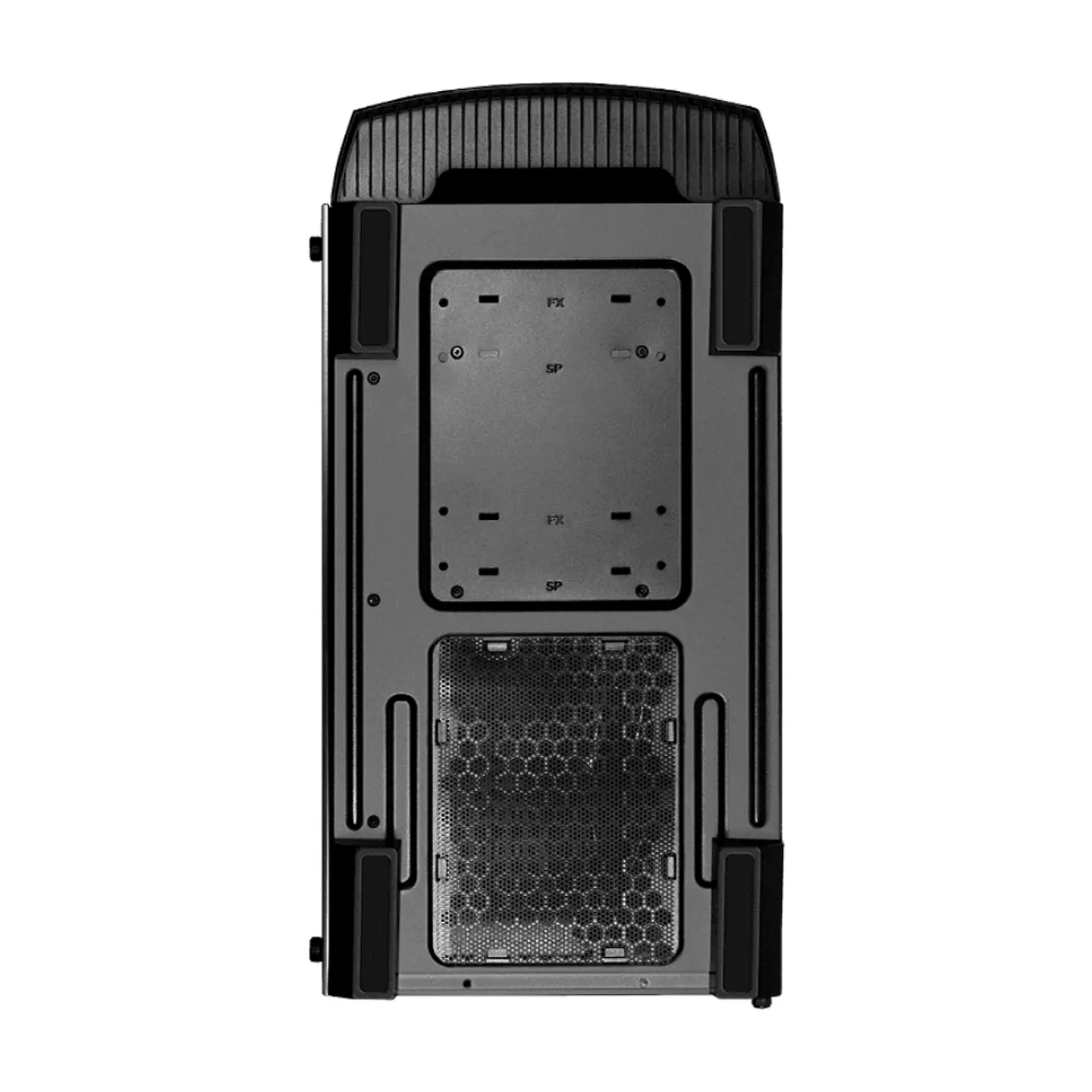 Gabinete Gamer Infinity Alpha RGB (mATX, Vidrio Templado, Fan 120mm x1) 8