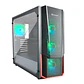 Gabinete E-ATX Apexgaming, modelo Hermès C2, Vidrio Templado, 1 Cooler integrado, USB 3.0 - Miniatura 1