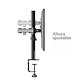 Soporte Doble 2 brazos para Monitor, ajustable base escritorio, 13
