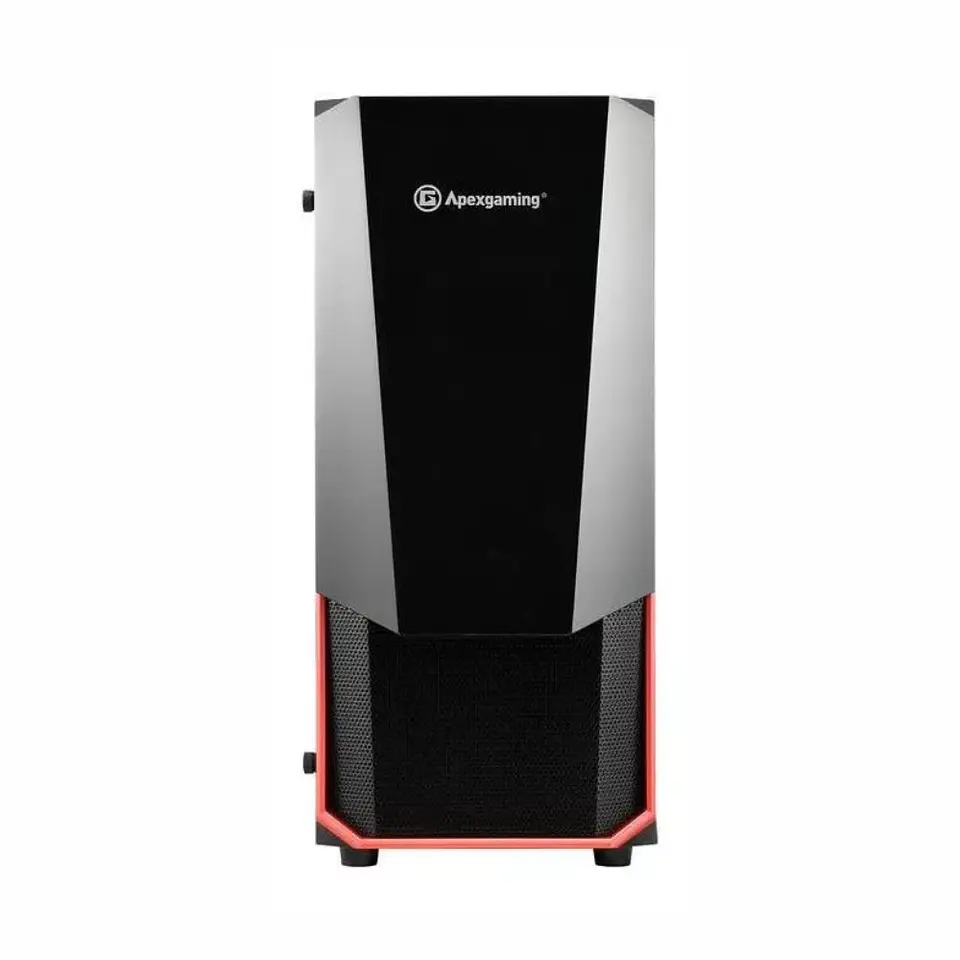 Gabinete E-ATX Apexgaming, modelo Hermès C2, Vidrio Templado, 1 Cooler integrado, USB 3.0 4