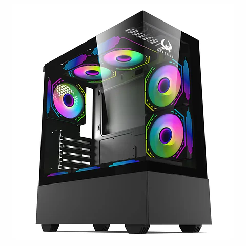 Gabinete Kronos Spirit, ATX, Vidrio Templado, USB 3.0, 3 ventiladores ARGB