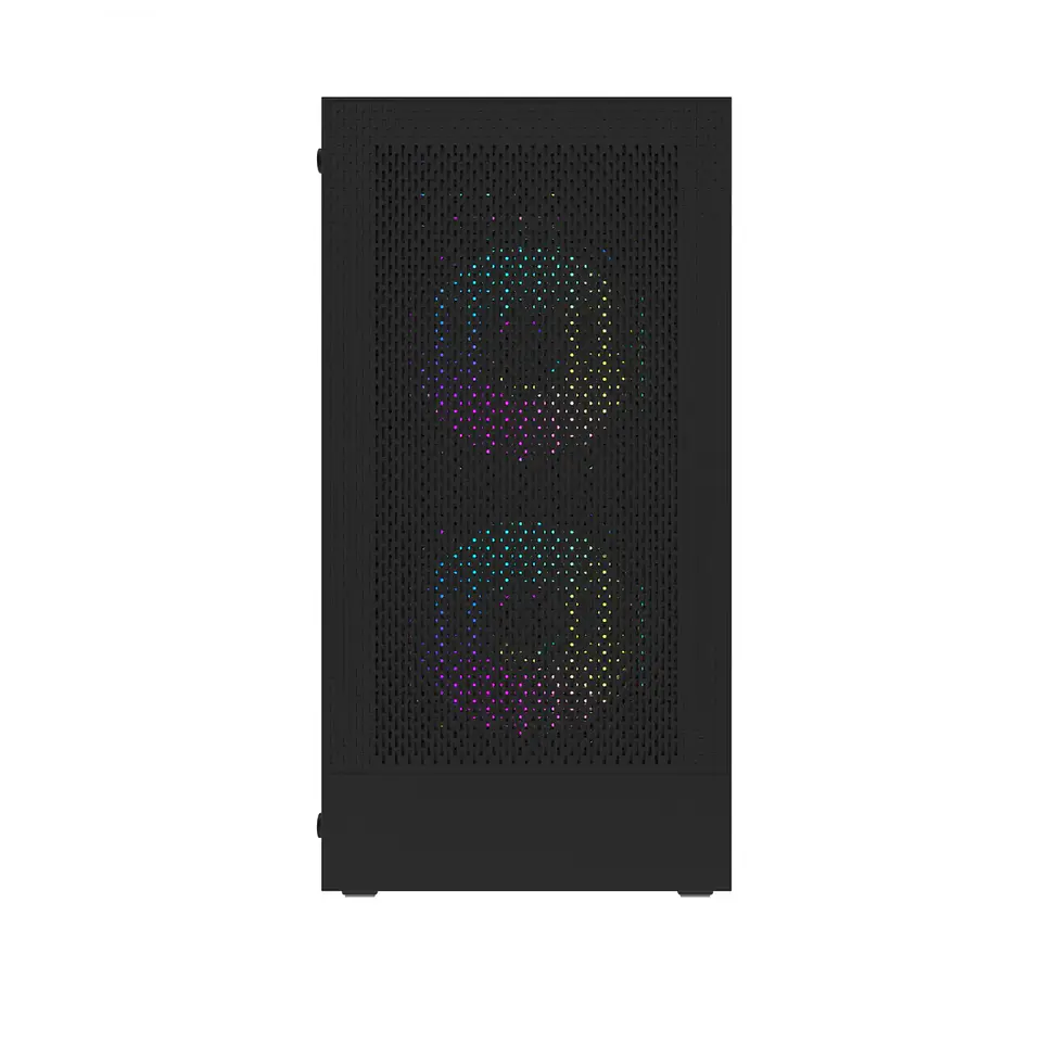 Gabinete Gamer Darkflash M305 Panel Vidrio 3Fan ARGB mATX BlacK 4