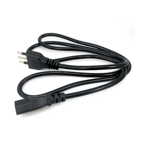 Cable de Poder para PC 1.8Mts Cobre C13 3Am/5Amp 220V Nacional