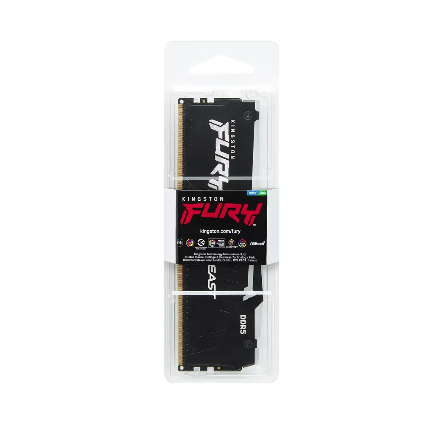 Memoria Ram Kingston Fury Beast 64GB DDR5 5600 MT/s CL36 DIMM BK 3