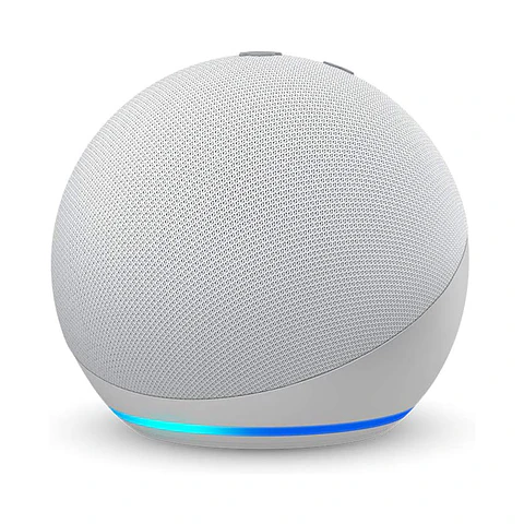 Amazon Echo Dot 4th Gen Con Asistente Virtual Alexa 110v/240v - Glacier White
