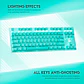 Teclado Mecánico Fantech MAXFIT87 MK856 Mint Ed, Red Switch - thumbnail 6