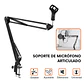 Brazo Soporte Metálico para Micrófono Articulado Ajustable - thumbnail 2