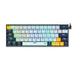 Teclado Gamer Mecánico Fantech Mk874V2 Atom63 Mizu Skyblue Switch Blue - thumbnail 1