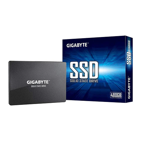 Disco Sólido Gigabyte 480GB, SSD, SATA3 - (GP-GSTFS31480GNTD)