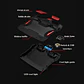Turbo Cooler Base Ventilador Notebook Gamer RGB - ángulo ajustable - thumbnail 6