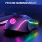 Mouse Gamer Fancy Tech G901, 7 Botones, 6.400 dpi, RGB - thumbnail 3