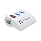 Extensión Alargador Escritorio Sobrevoltaje USB/USB-C, Blanco - thumbnail 4