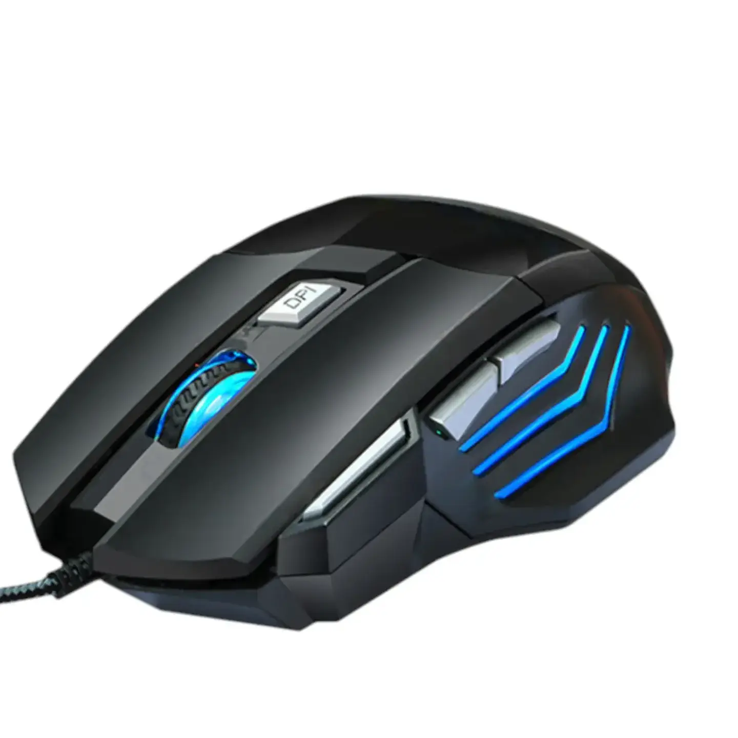 Mouse Gamer Reptilex RX0047 Ergonómico 7 botones USB 800/2400DPI 2