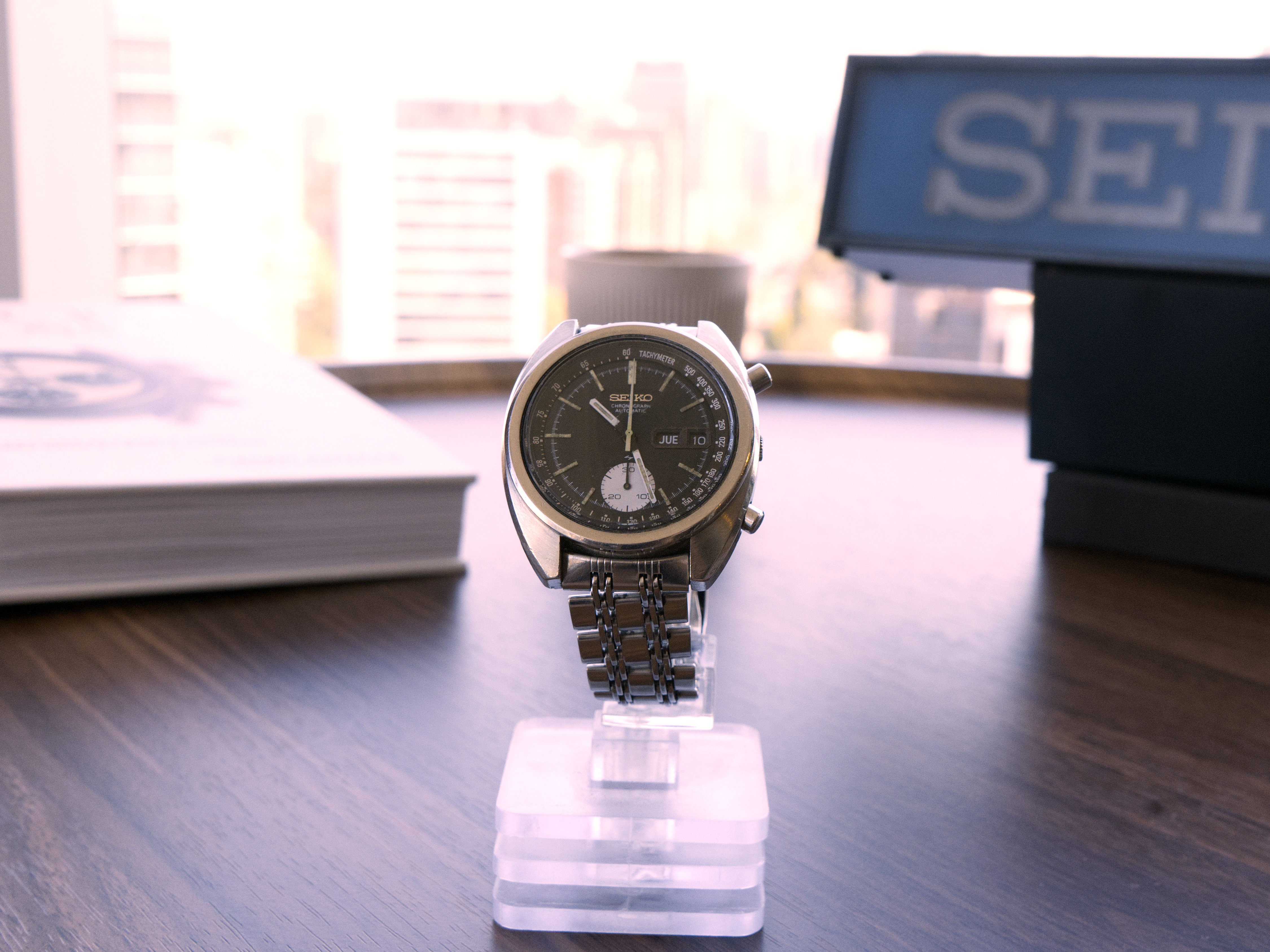 Seiko Chronograph Automático Vintage Clásico Deportivo