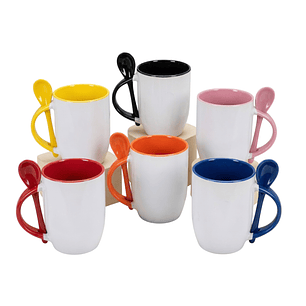 Tazón de Base Cónica con cuchara