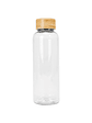 Botella PET tapa bamboo 