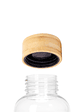 Botella PET tapa bamboo 