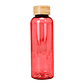 Botella PET tapa bamboo 