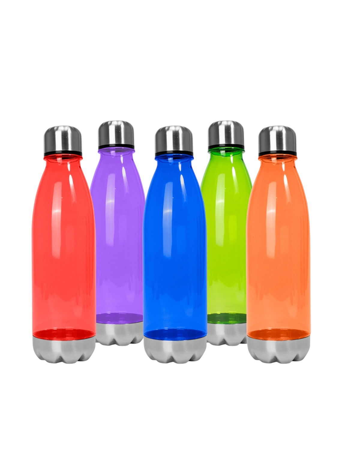 Botella PET tapa acero 