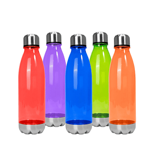 Botella PET tapa acero 