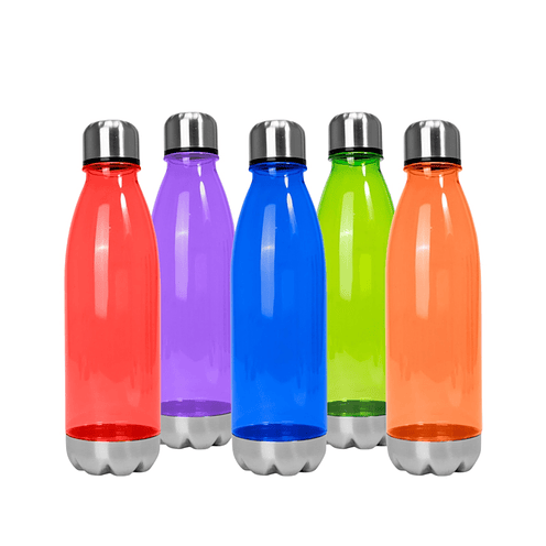 Botella PET tapa acero 